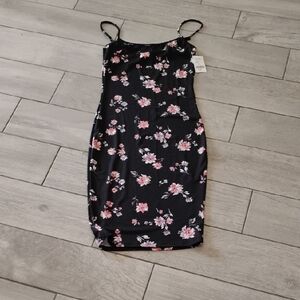 Floral Spaghetti Strap Dress